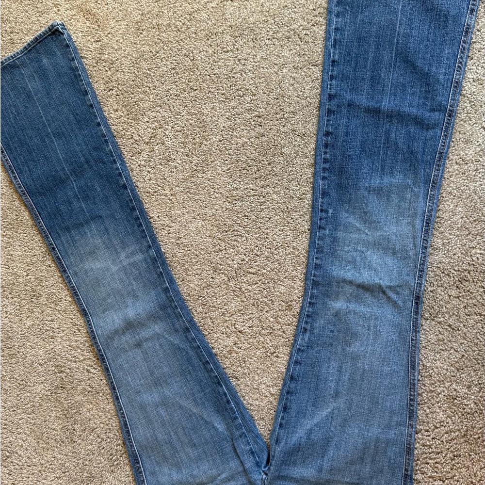 7 For All Mankind Medium Wash Boot Cut Jeans